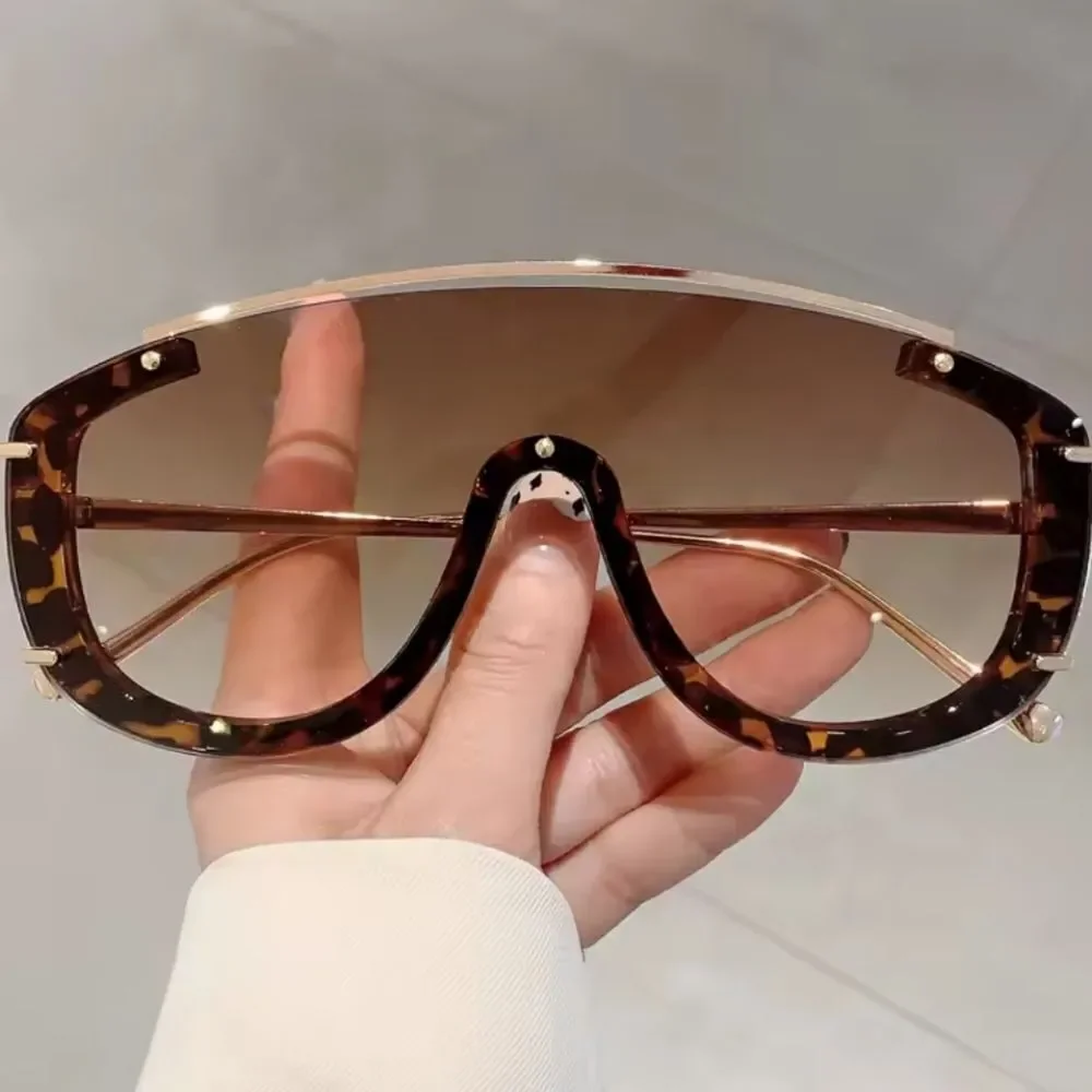 New Tortise Shell Gold Modern Sunglasses Luxury Designer Style